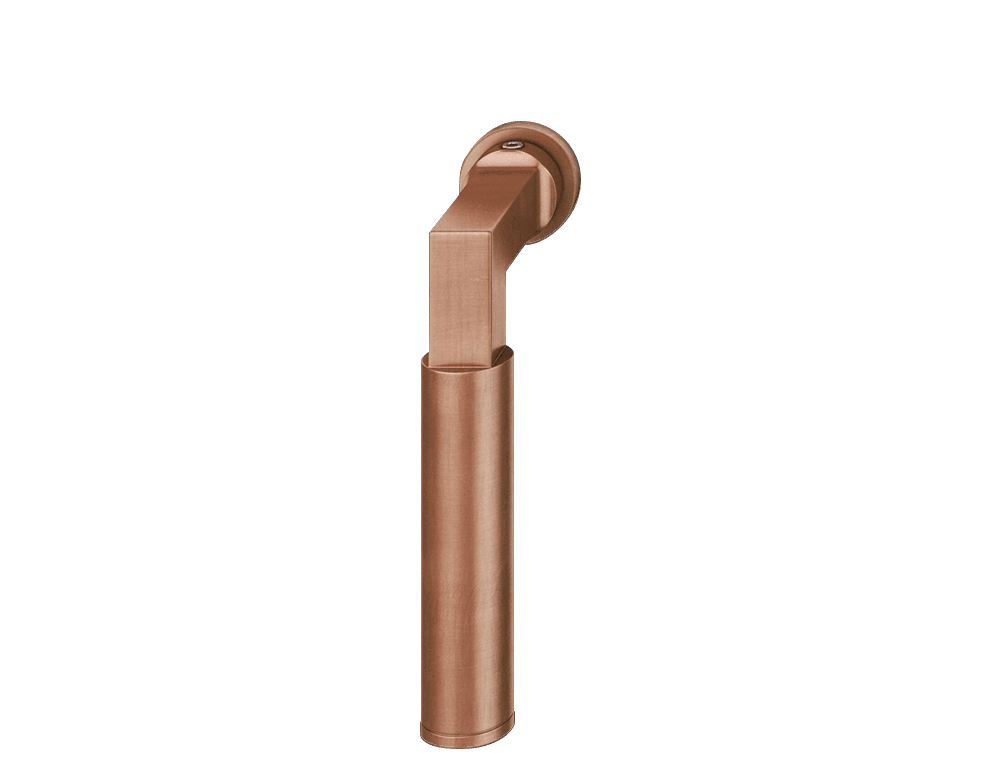 Fönsterhandtag FSB 1102 plug-in ljus brons 7615