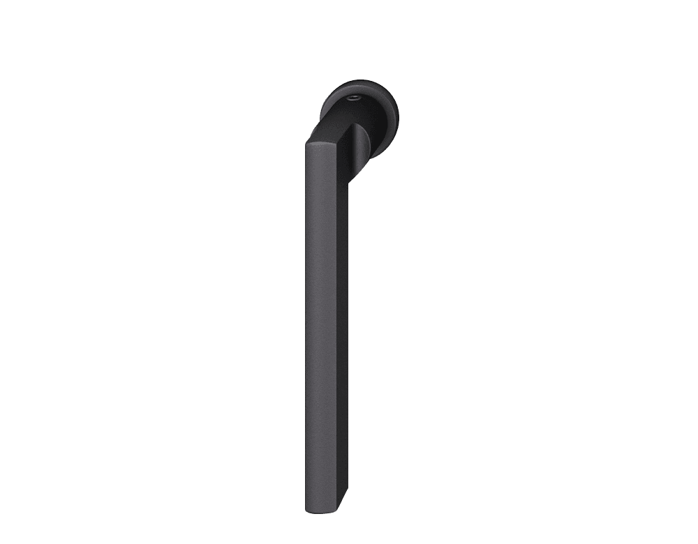 Window handle FSB 1035 plug-in black 0810