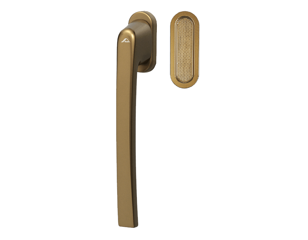  Roto handtag till Patio Nova i alu ljus brons (R05.5)