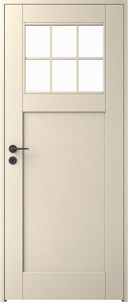 Interior door Form FO/2H-SP6, optional: Color RAL 1013