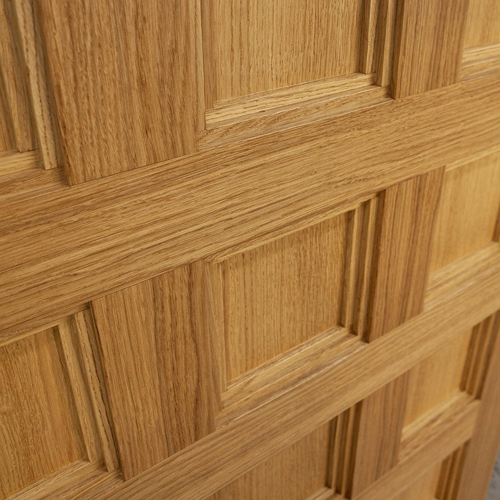 Detail of Lervik 121 in oak