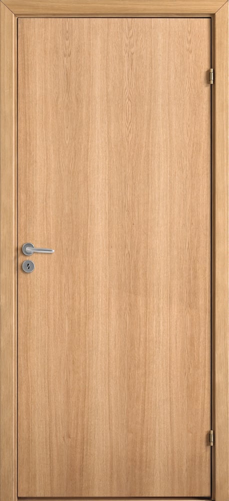 Ekstrand's interior door Slät Ek S "Standard Cut", Options: E-frame