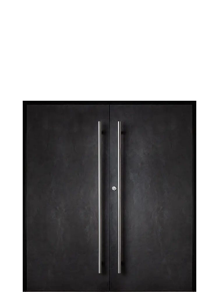 Berg 160 Noir Swing Gate With Pull Handle