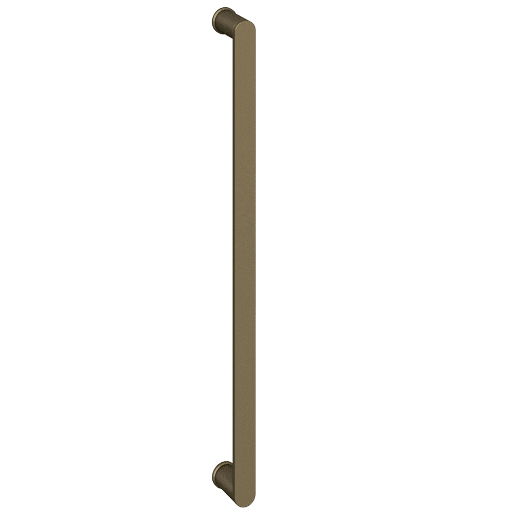 Pull handle FSB 6550 Blasted aluminum 0510 medium bronze anodised 600mm