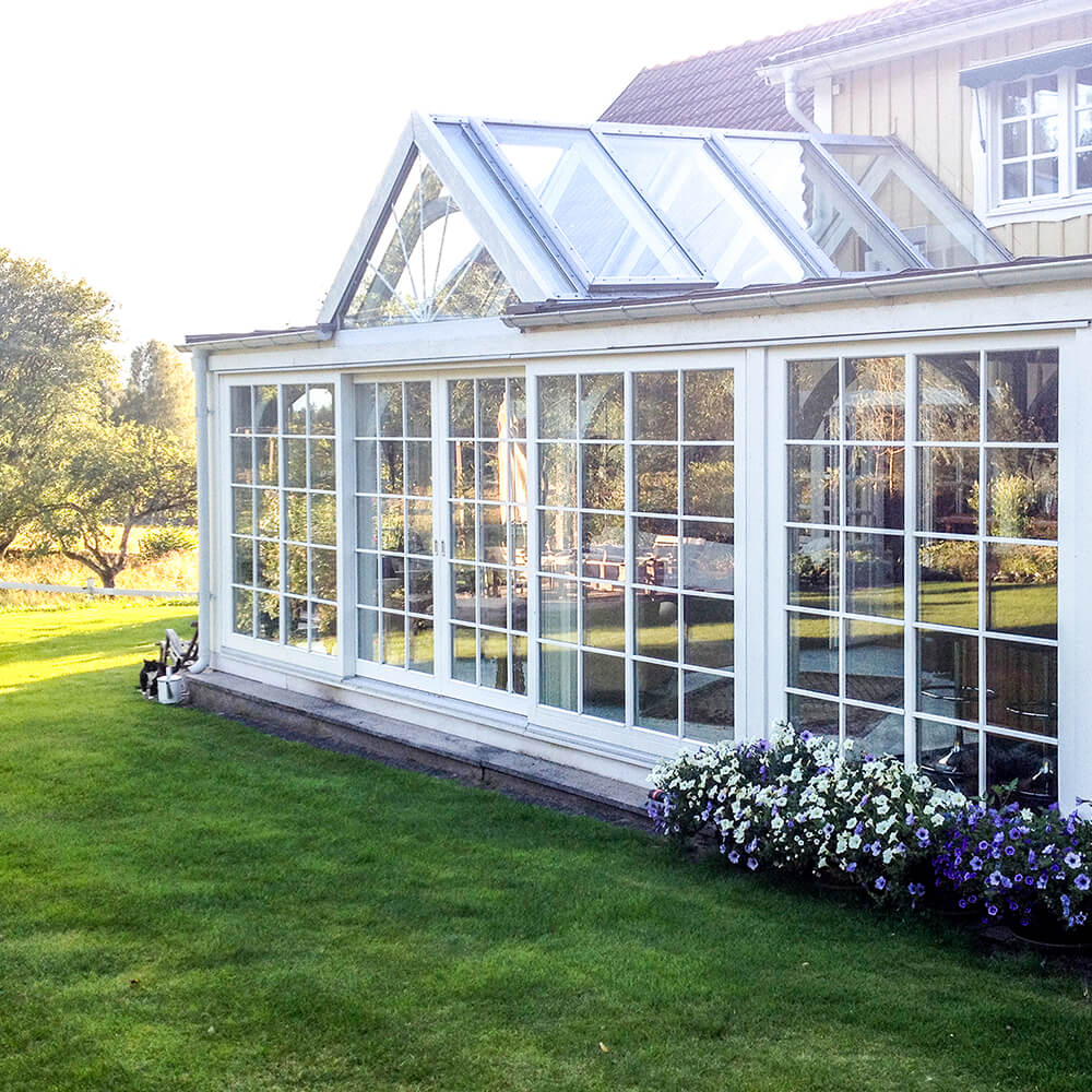 Sliding window Patio Life in wood with removable astragals SP4:1