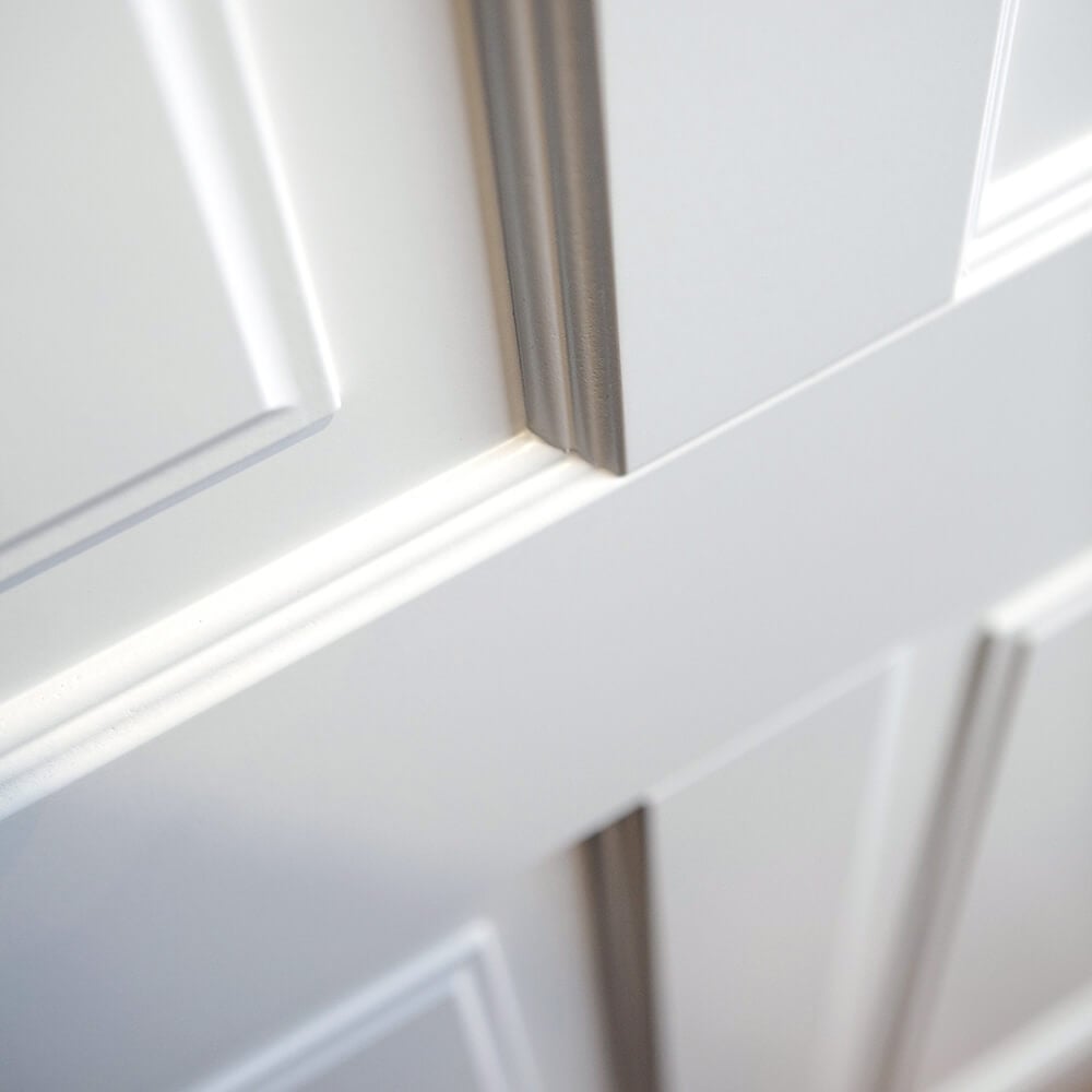 Exterior door Ascot 300 G48 white detail 02