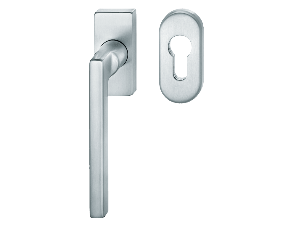 Fitting package with handle FSB 1035, note: only works on inward-opening French doors