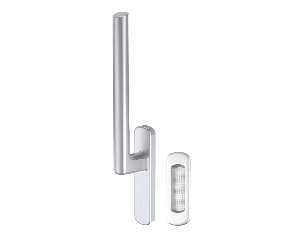 Handtag i aluminium till Patio Panorama och Patio HS