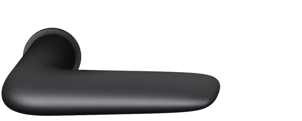 Handtag FSB 1291 plug-in Alu 0810 blästrad matt svart