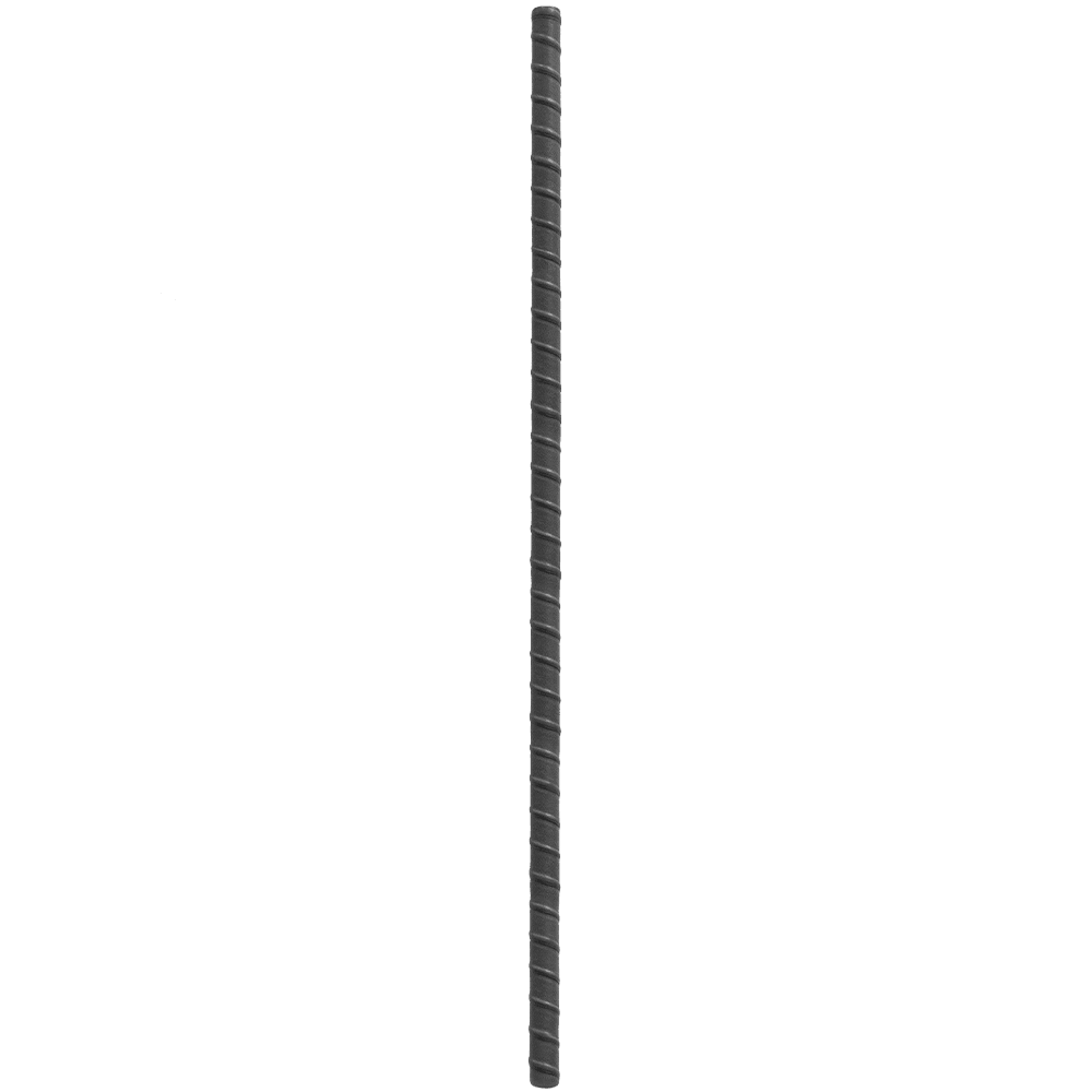 Leather bound pull handle with genuine leather in black
