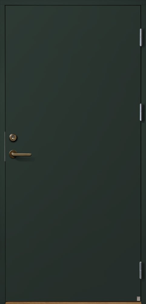 Front door slät 100, Optional: color cypress