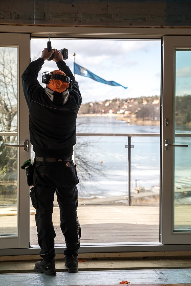 Installation of shooting ranges in the Stockholm archipelago