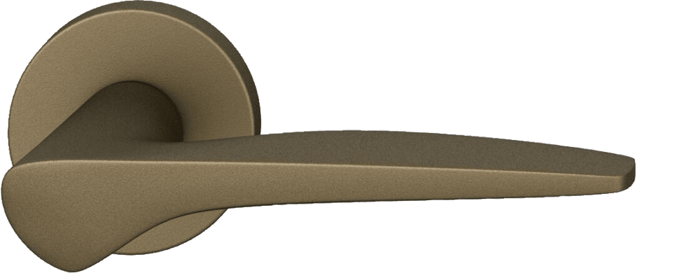 Handtag FSB 1051 Aluminium 0510 blästrad matt medium brons för inner- och ytterdörrar