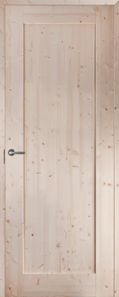 Nordic spruce LC/1F, Options: hidden hinges, not recessed for lock, PS-frame