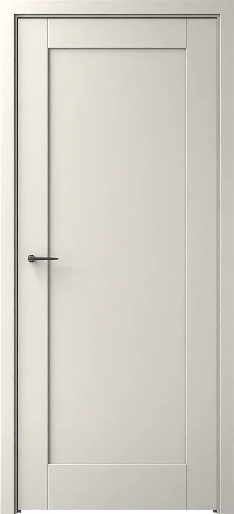 Interior door Form FO/1F, Option: Adapted for plugin without key plate, hidden hinges, color dune gray