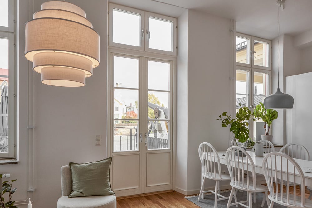 Fönsterdörrar på BRF Kanonhusholmen i Eskilstuna