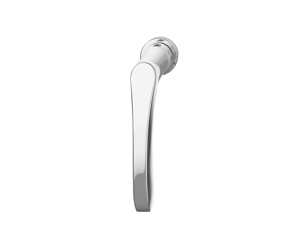 Window handle FSB 1106 plug-in stainless steel polished 6205