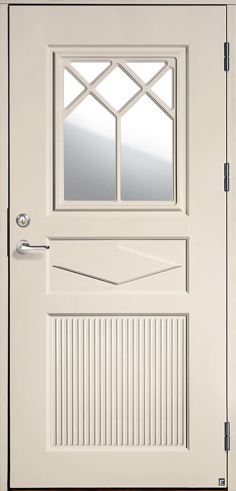 Front door Simris 810 G09X, optional: Antique white color