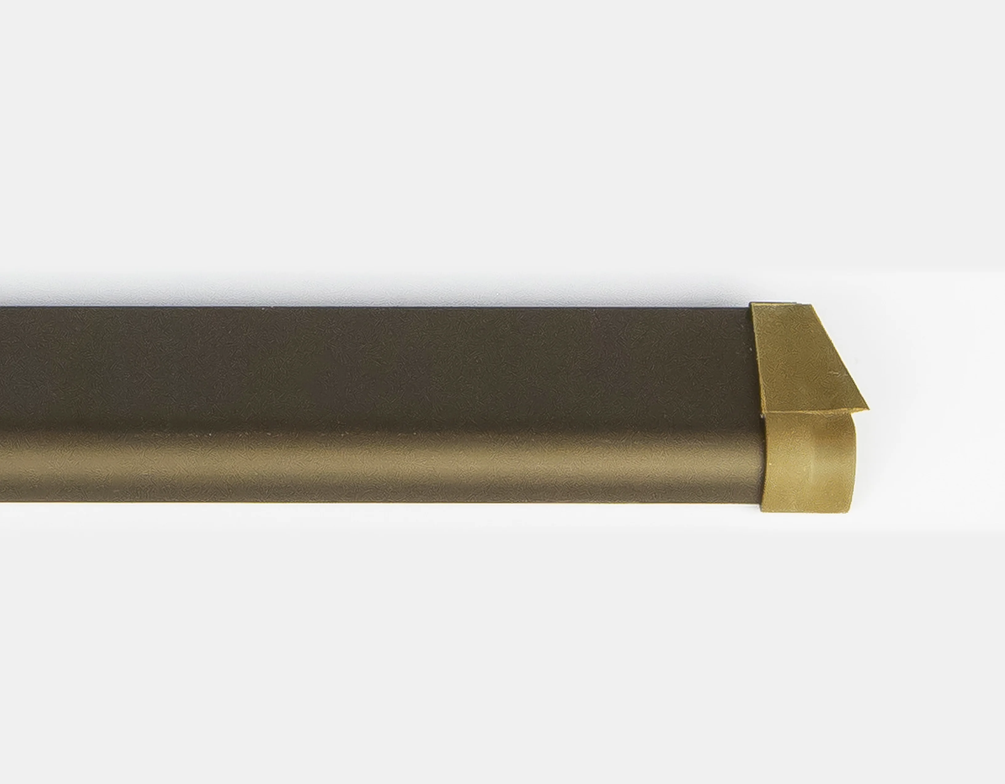 Drip nose in olive-colored aluminum