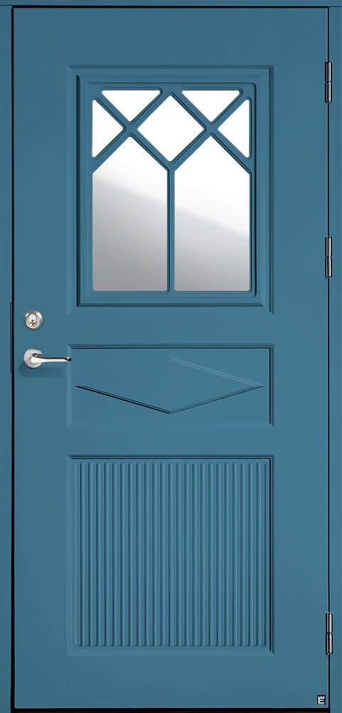 Front door Simris 810 G09X, optional: Color coral blue
