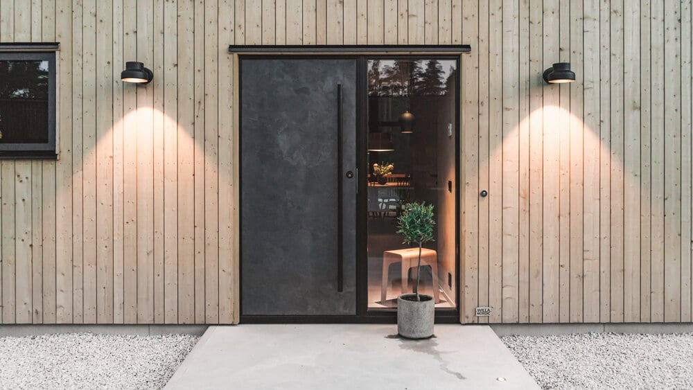 Willa Edge Berg 160 Noir med sidoljus