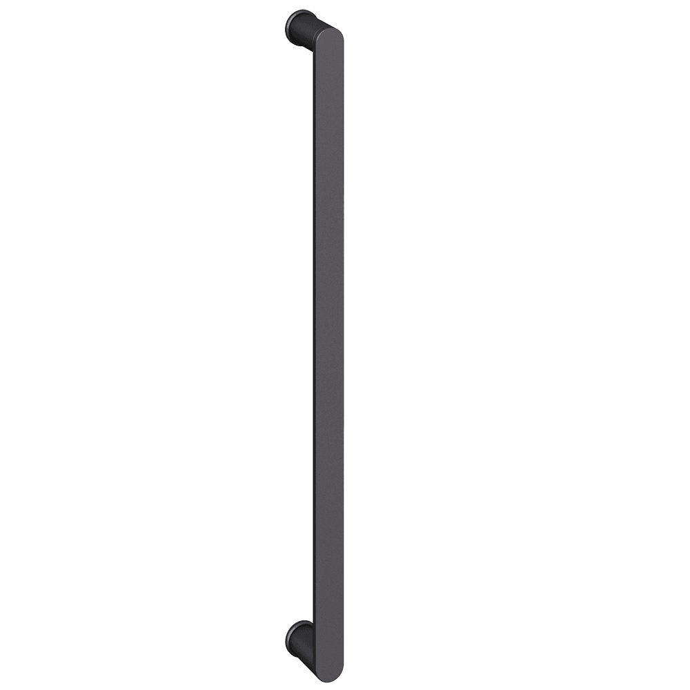 Draghandtag FSB 6550 Blästrad aluminium 0810 svart anodiserad 600mm