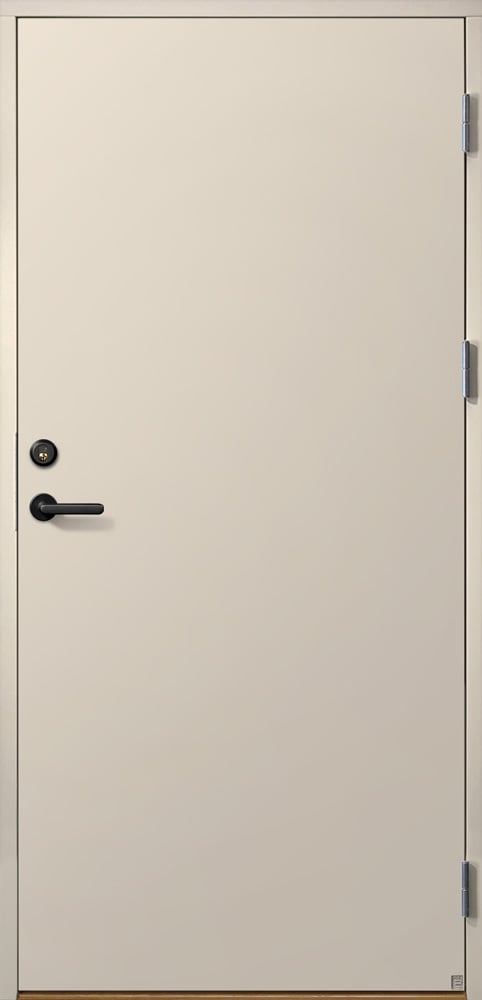 Front door slät 100, Optional: color antique white