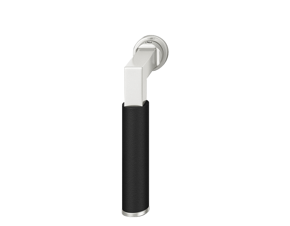 Fönsterhandtag FSB 1102 plug-in alu/svart