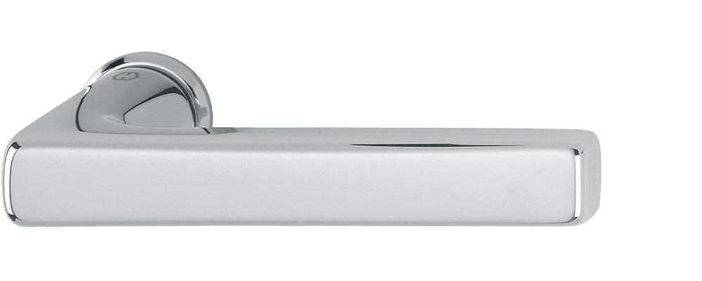 Handtag HOPPE Dallas mini rosett F49-R krom blank
