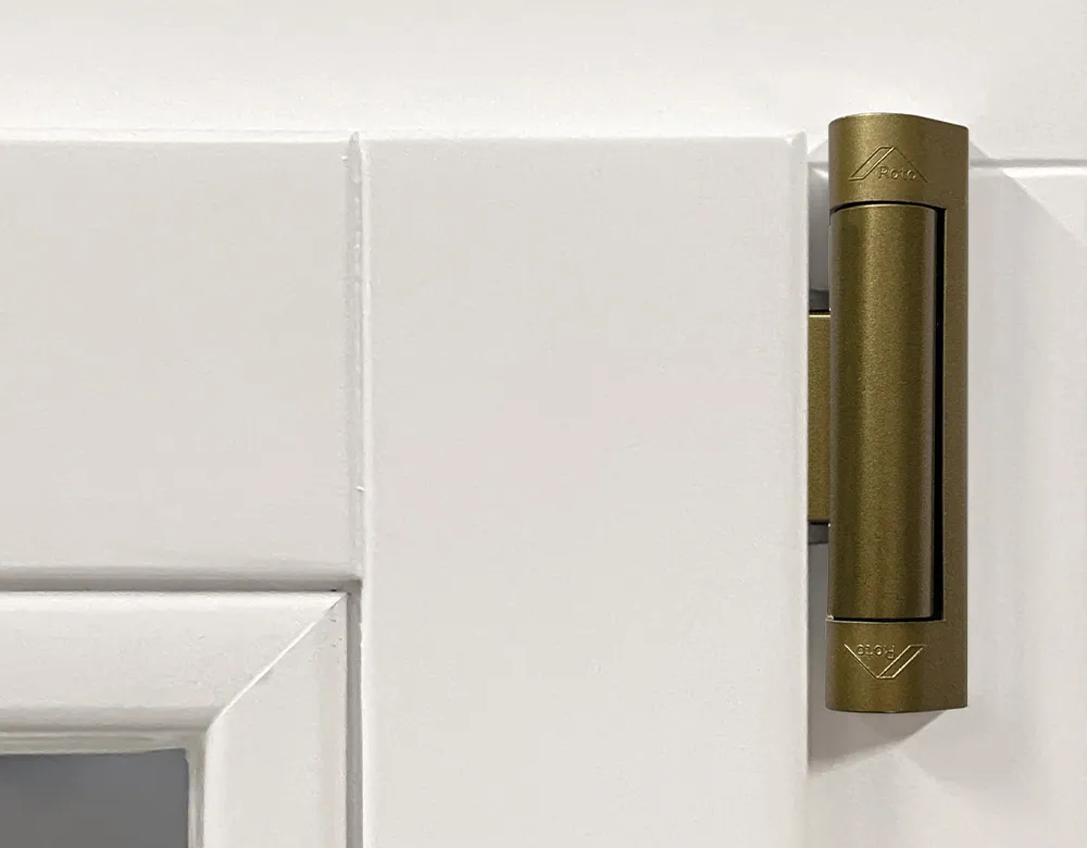 hinge covers brass color