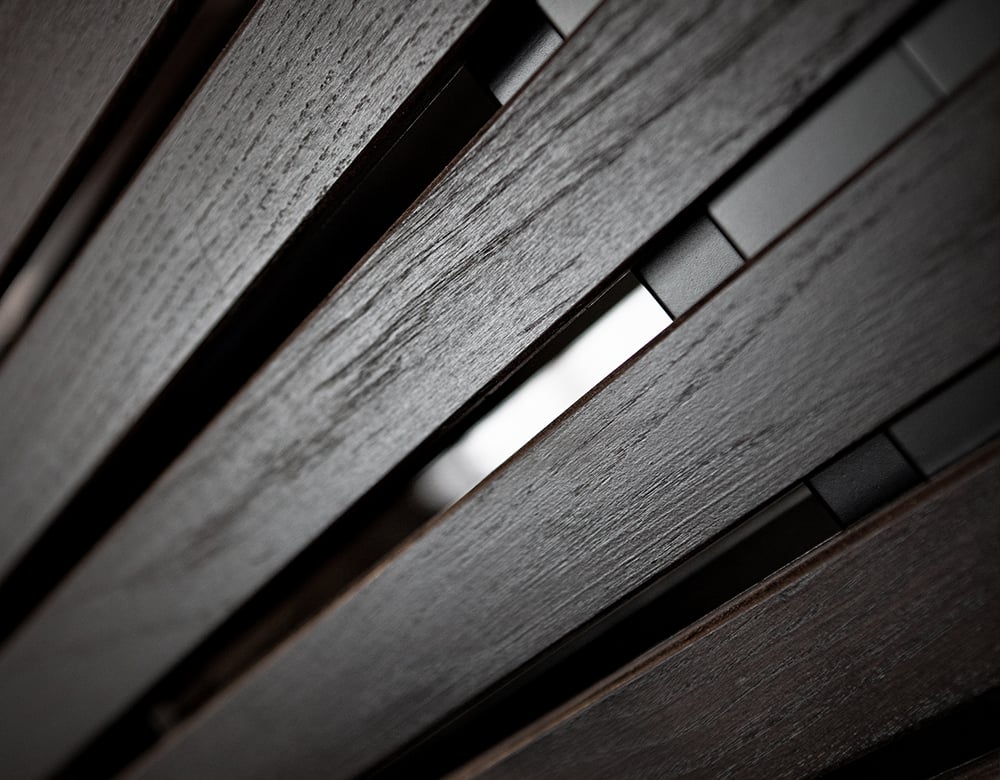 Värmdö 390 detalj ribbor i ädelek