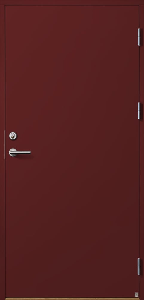 Front door slät 100, Optional: color burgundy