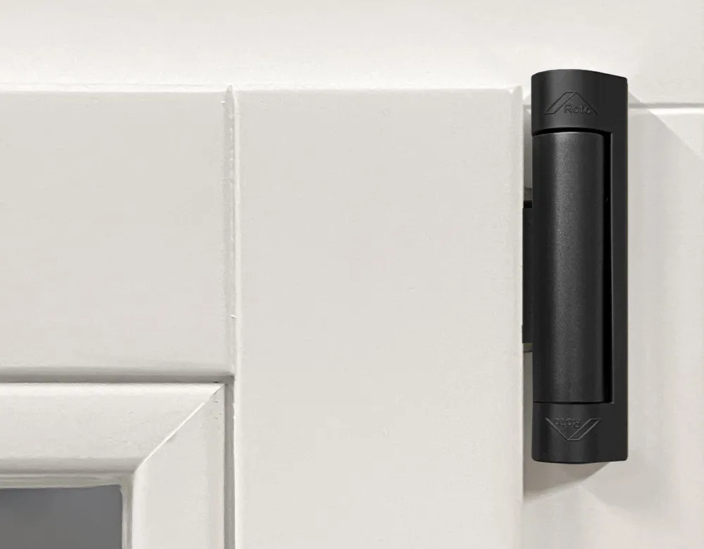 hinge covers matte black