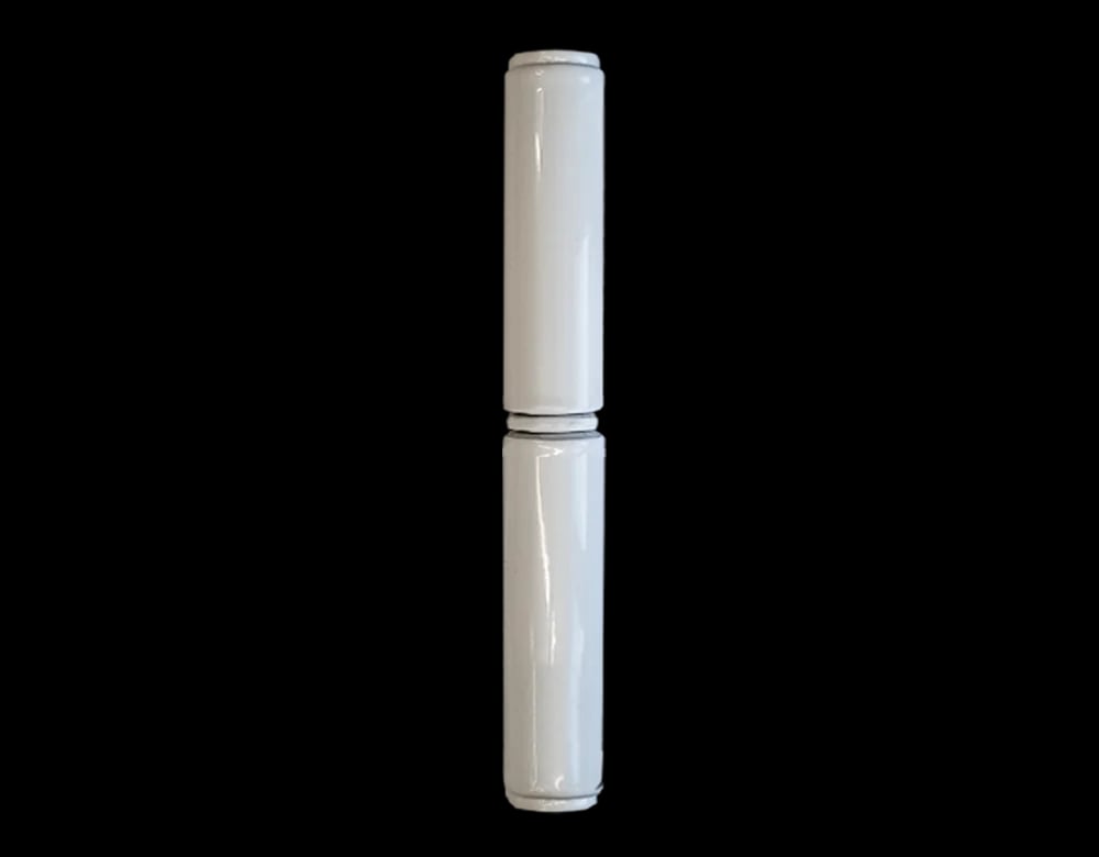 White hinges
