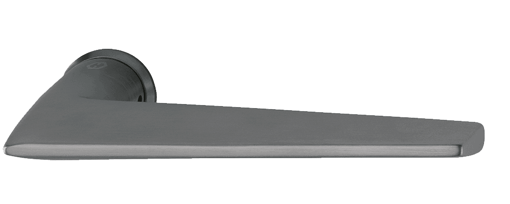 Hoppe Macau with mini rosette in matte anthracite F97-1-R