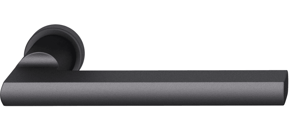Handle FSB 1035 Plugin alu 0810 blasted matt black for interior doors