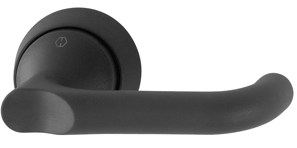Door fitting HOPPE HCS Paris K138S black F9714