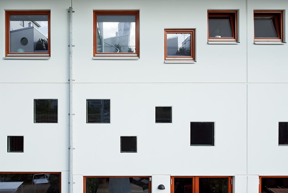 Karmlösa fönster från Ekstrands på Klippern 3, Arkitekt: Hauschild & Siegel