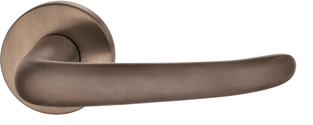 Handtag FSB 1023 Brons 7625 mörk patinerad vaxad för inner- & ytterdörrar