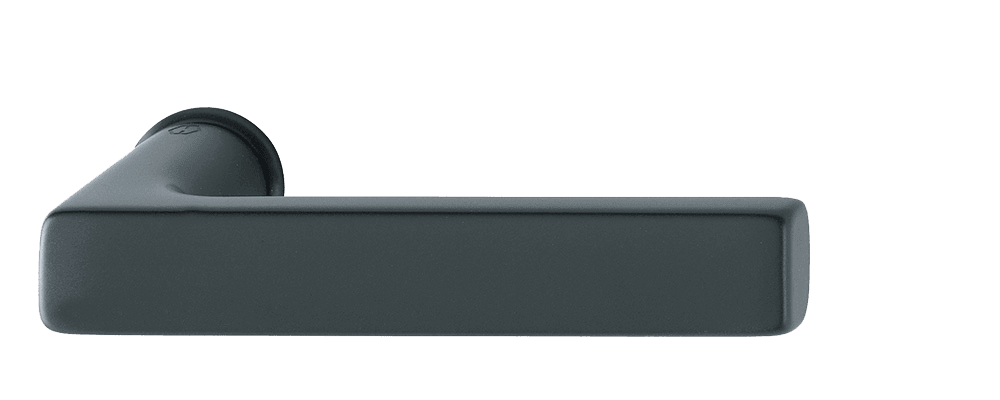 Door fitting HOPPE Dallas mini rose black F9714