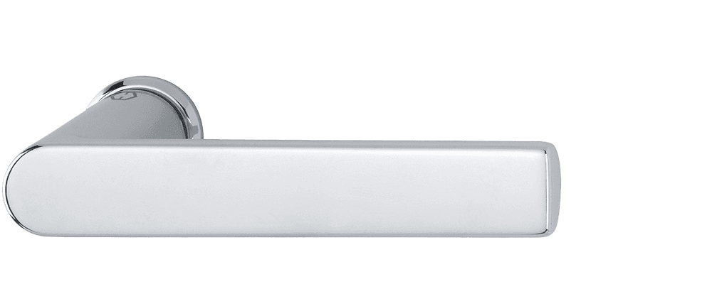 Door fitting HOPPE Los Angeles mini rose chrome polished F49R