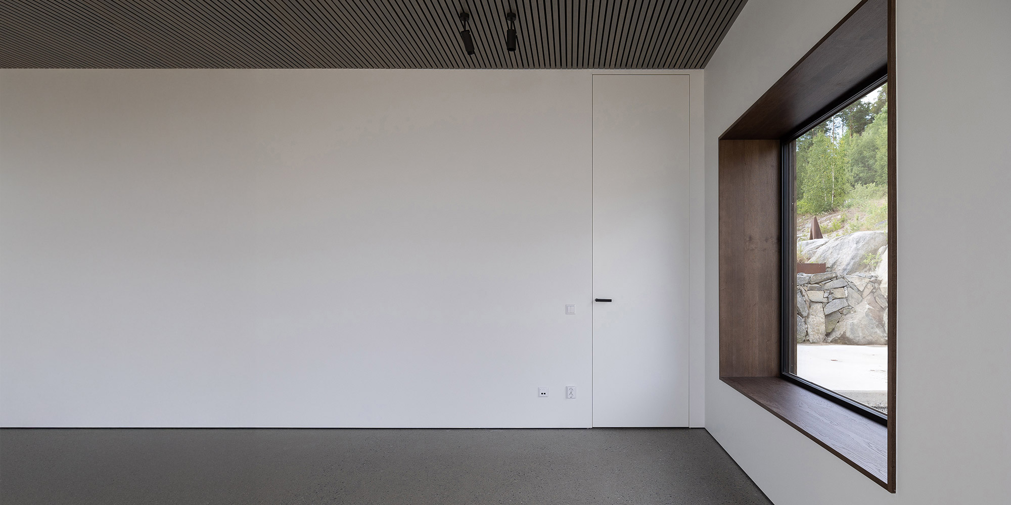 I-frame at ceiling height. Image: Intressanta hus
