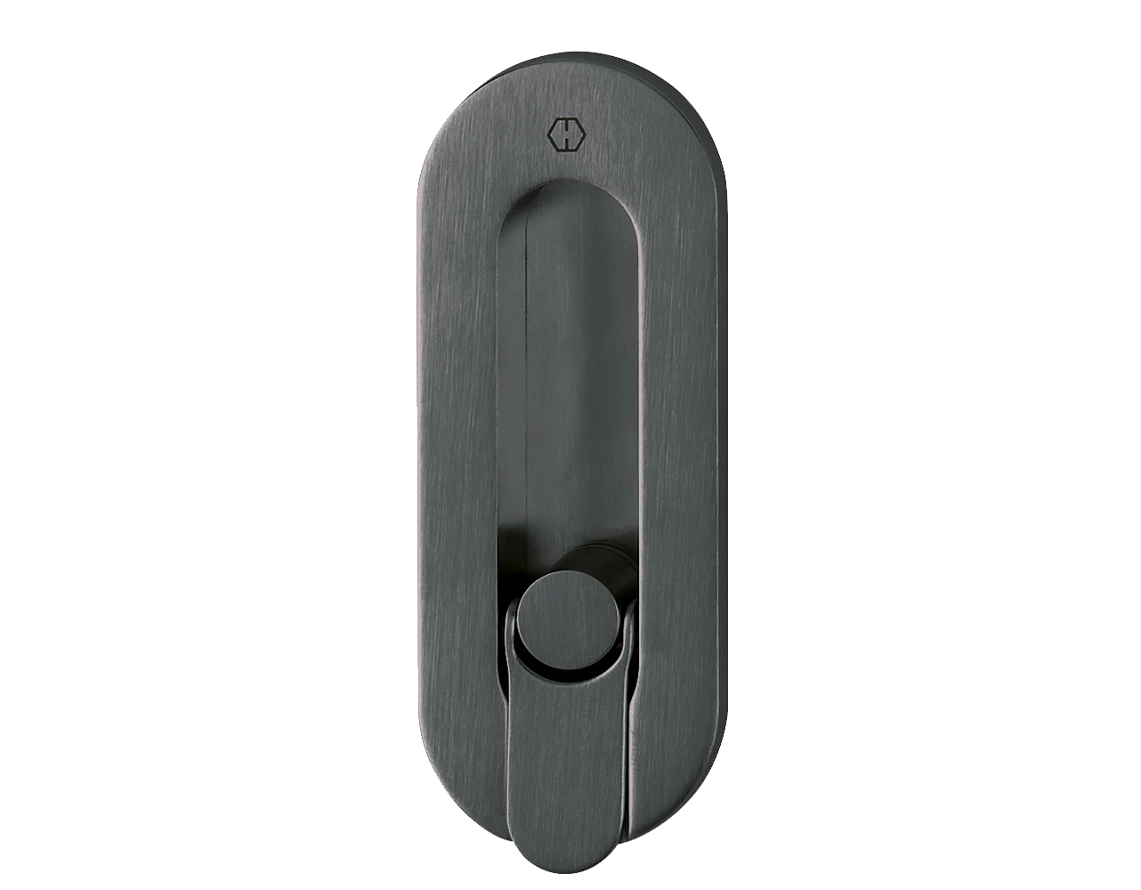 Sliding door fittings Hoppe M472 lockable in black F96-1-R