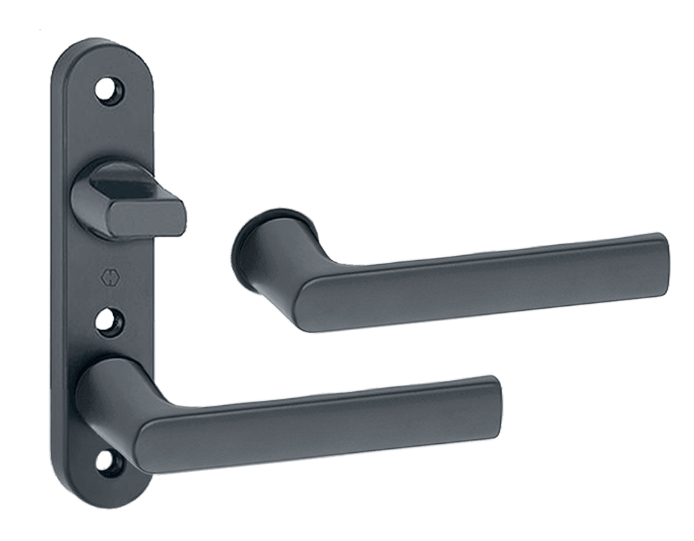 Hoppe Hamburg for French doors wood/aluminum modern