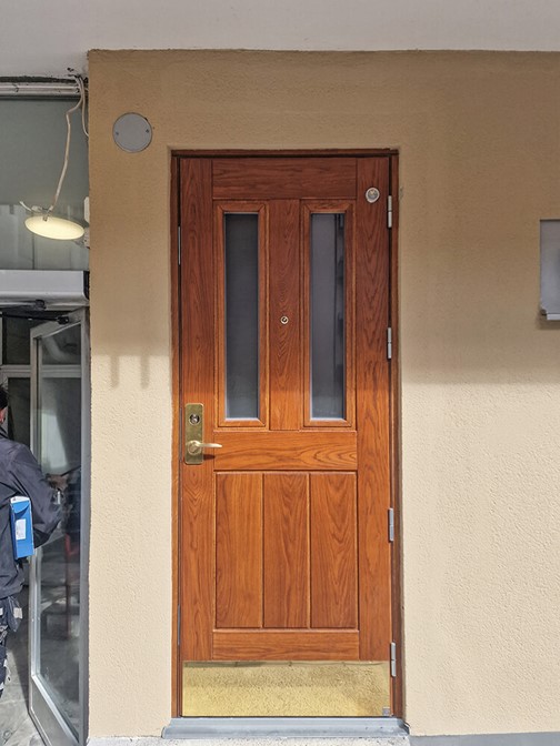 Entréport från Ekstrands i ek med olja 428