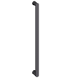 Draghandtag FSB 6550 Blästrad aluminium 0810 svart anodiserad 600mm