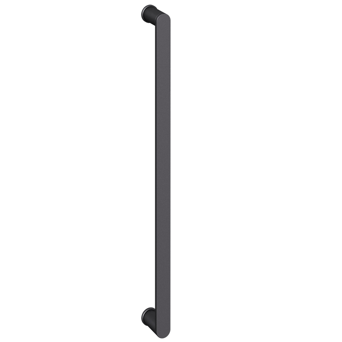 Draghandtag FSB 6550 Blästrad aluminium 0810 svart anodiserad 600mm