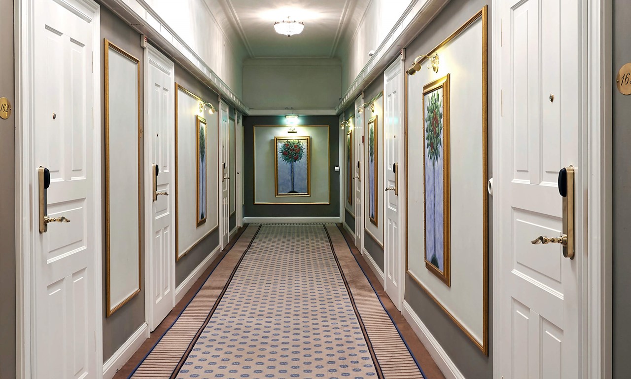 Säkerhetsdörrar från Ekstrands på Grand Hotell 