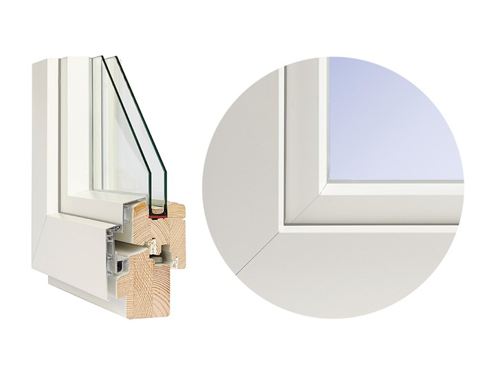 Europa68 Trä/Alu standard 2-glas