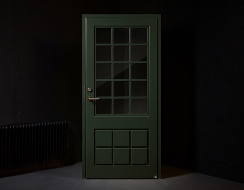 Ekstrands ytterdörrserie Block 600 i samarbete White Arkitekter